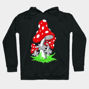 Red toadstool Hoodie